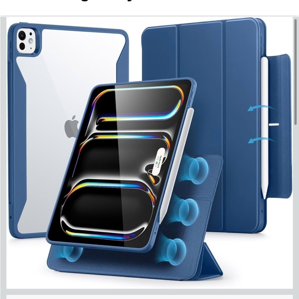 ESR for iPad Pro 11 Inch Case (M5/M4) 2025/2024, Removable Magnetic Cover/355/lb